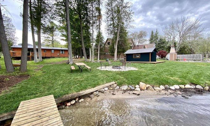 Cedar House | Scenic Lake Front Retreat on South Lake Leelanau