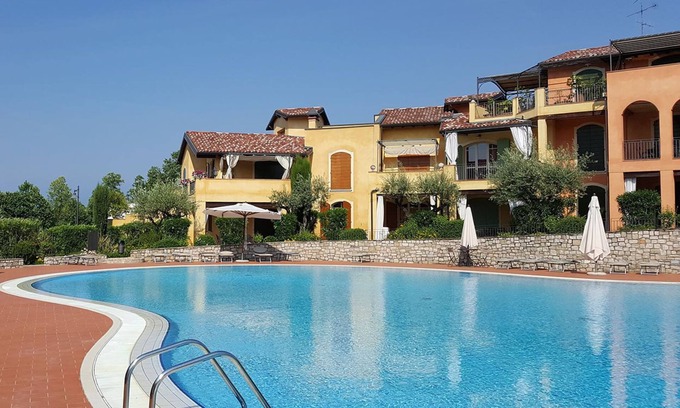 Manerba del Garda Apartment | Relaxing Retreat at Lake Garda 1, Borgo Torchio with Pool