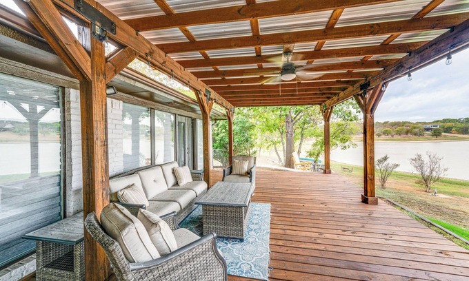 Lakewood Village House | Lake Gem: Private Dock & Large Patio in Lewisville