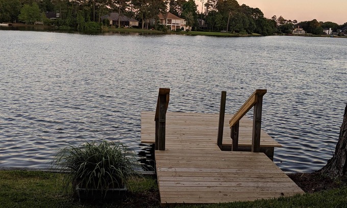 Fernandina Beach House | Cozy Lake Home with Ocean Views - 9.6/10 Guest Rated!