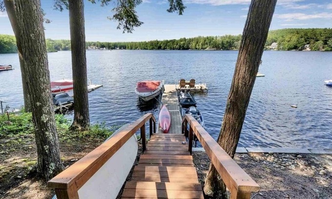 Shapleigh House | Pet-Friendly Lake House with Scenic Views and Dock Access