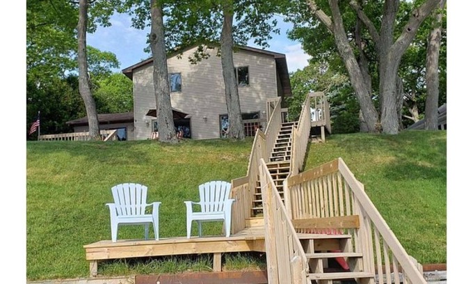 Northeastern Michigan House | Beachfront Bliss at Lake Huron with Family-Friendly Perks