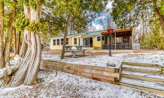 North Hero House | Discover Lake Living with Private Beach and Ocean Views