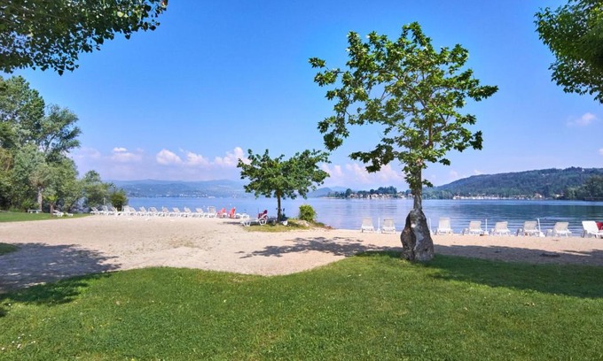 Villaggi Apartment | Lake Maggiore Apartment: Ocean View & Private Beach Access