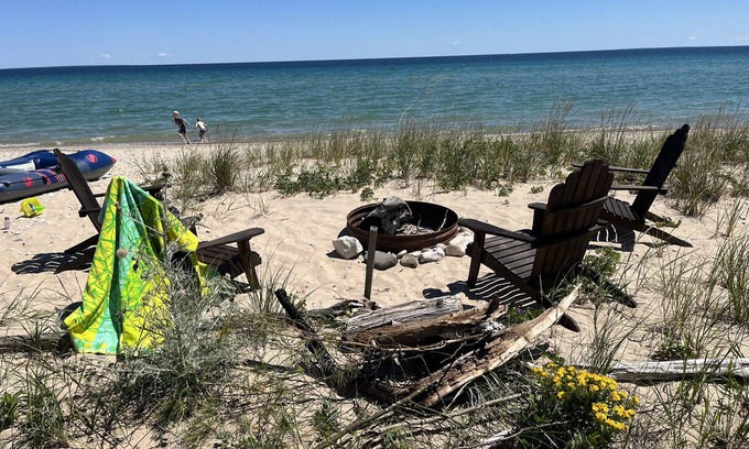Beaver Island House | Experience Beaver Island's Private Beach with Ocean Views