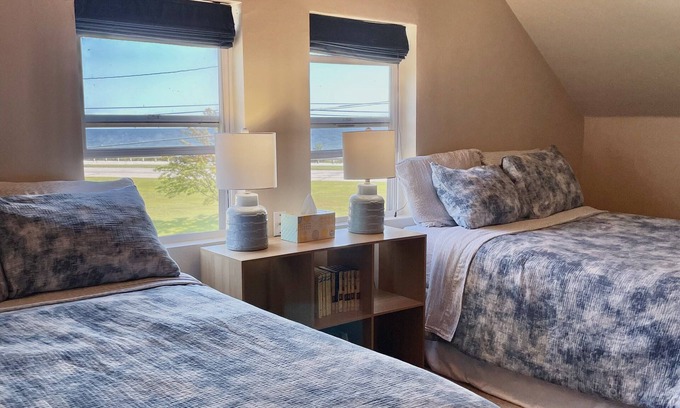 Two Rivers House | Scenic Lake Michigan Views with Monthly Housekeeping Stays