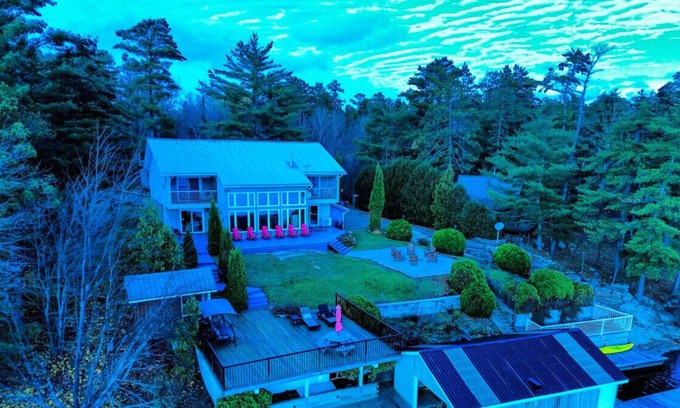 Lavigne Cottage | Experience Lake Nipissing: Spa, Hot Tub & Family Fun!