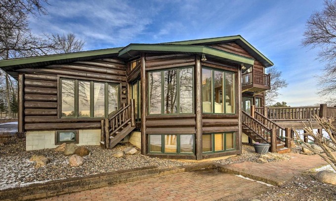 Tomahawk House | Lake Nokomis Escape: Dock & Beach Access Awaits You