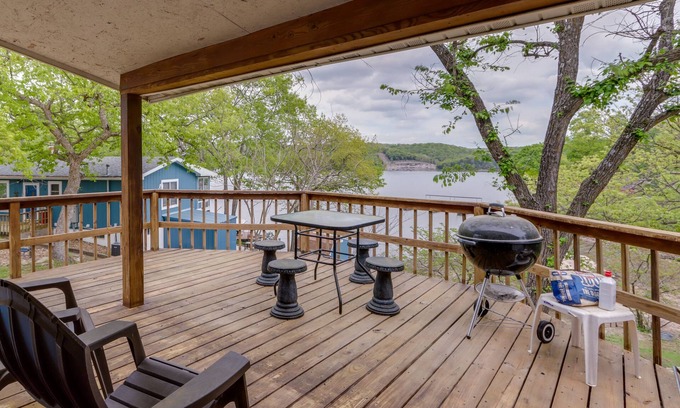 Edwards House | Relaxing Lake of the Ozarks Vacation Rental with Boat Dock