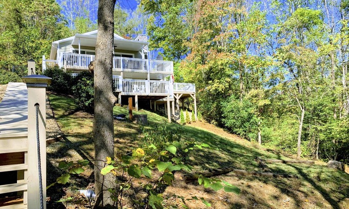 Moneta House | Waterfront Retreat: Hot Tub, Pool & Private Dock Awaits