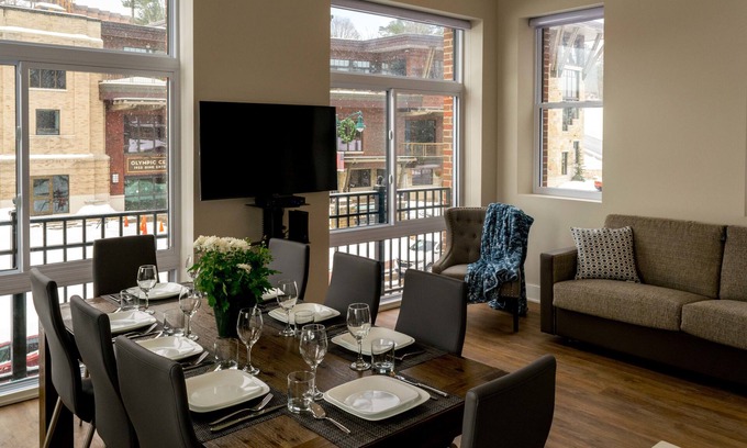 Lake Placid Apartment | Exceptional Lake Placid Inn on Main Street with Great Amenities