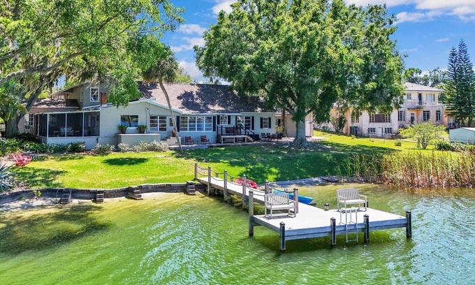 Winter Haven House | Family-Friendly Lakefront Retreat with Boat Dock & Pool