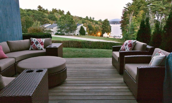 Sunapee House | Lake Sunapee Granliden Townhome with Lake Views & Pool