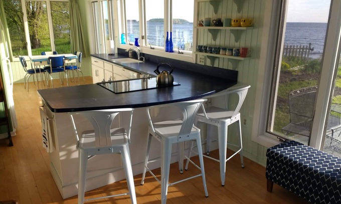 Marquette House | Beachfront Haven on McCarty's Cove: Top-Rated Escape!