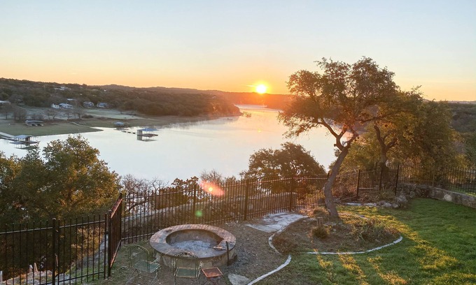 Paleface Lake Country Estates House | Waterfront Gated House on Lake Travis with Private Dock