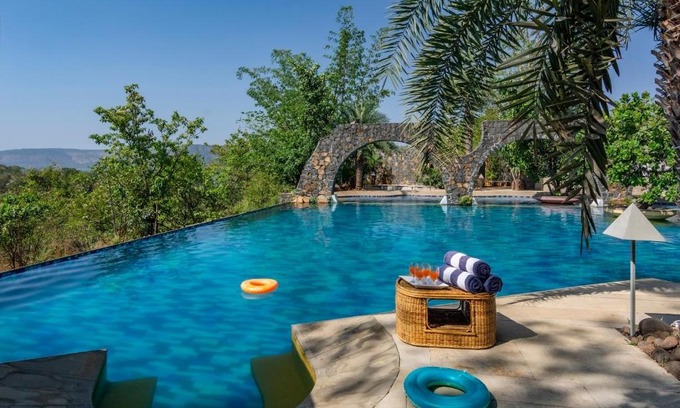 Wadgaon Villa | Tranquil Lake View Forest Retreat with Family-Friendly Amenities