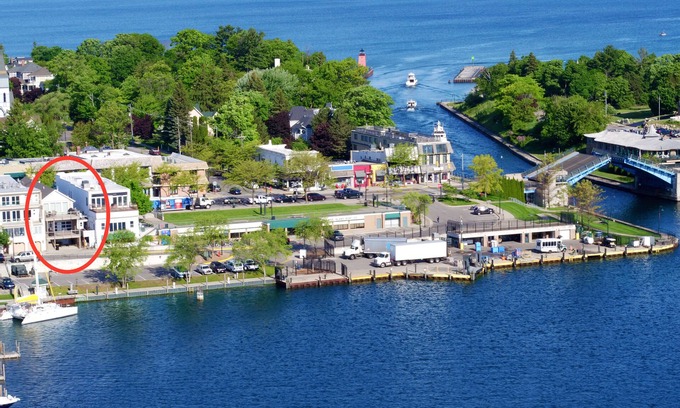 Charlevoix House | Pet-Friendly Lake View Suite in Downtown Charlevoix