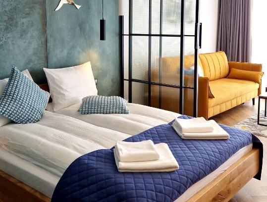 Uniescie Apartment | Guest Rated 10/10 at Lake View Mielno - Family Friendly Stay