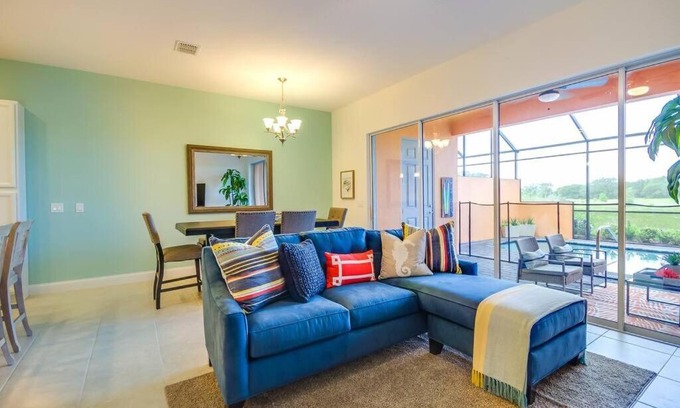 Davenport House | Lake View Retreat with Pool, Perfect for Disney Adventures