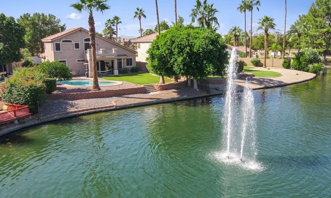 Chandler House | Newly Remodeled Lake View Oasis with Sparkling Pool