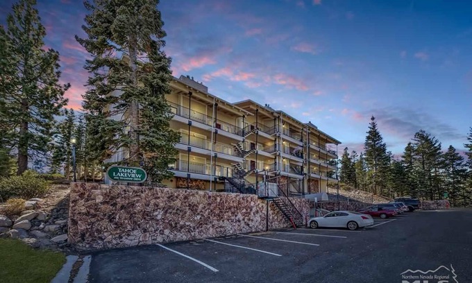 Tahoe Village Condo | Beautiful Lake View Upper Unit near Ski Lifts and Amenities