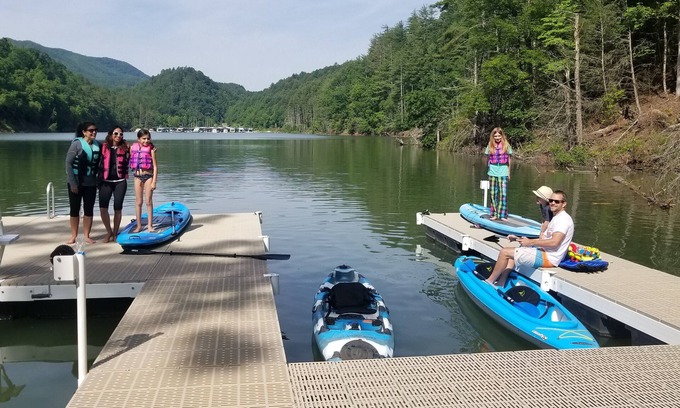 Butler Cabin | Family Fun Awaits at Lake Watauga: Private Dock & Pool