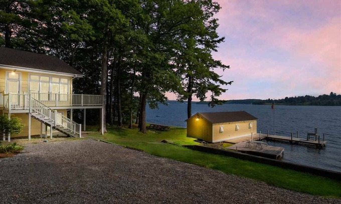 Laconia House | Waterfront Oasis at Lake Winni: Pet-Friendly & Family Fun