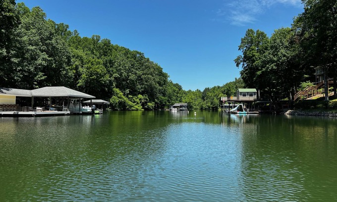 Moneta House | Beautiful Lakefront Retreat with Dock, Game Room & Kayaks