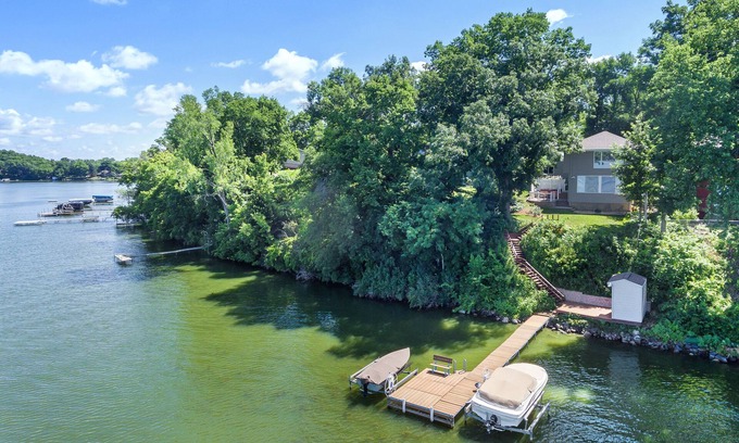 McFarland House | Scenic Lakefront 4BR Getaway with Best Sunset Views