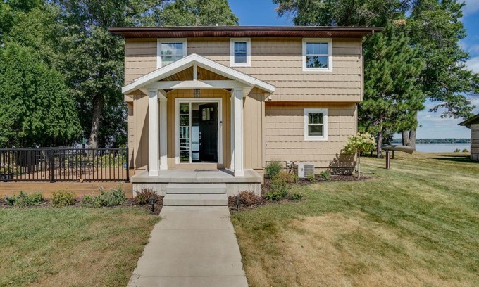 Lake Wissota House | Serene Lakefront Retreat in Chippewa Falls with Private Deck