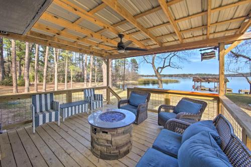 Lone Star House | Exclusive Lakefront Retreat with Shared Dock & Spa