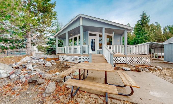 Spirit Lake House | Dog-Friendly Lakefront Retreat with Dock and Scenic Views