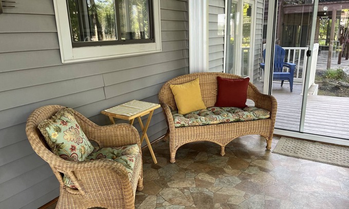 Lake of the Woods House | Lakefront Getaway: Pet-Friendly with Ocean & Lake Views