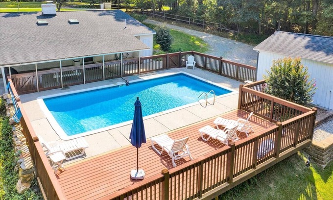 Moneta House | Serene Cottage with Pool & Dock at Smith Mountain Lake