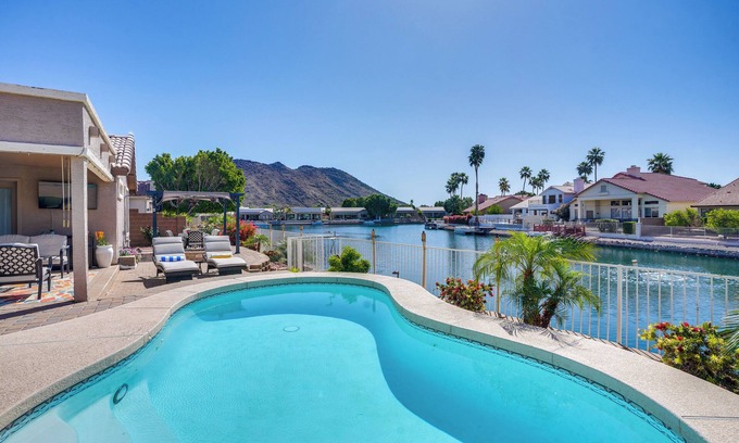 Arrowhead Lakes House | Elegant Glendale Home with Pool & Scenic Lake Views