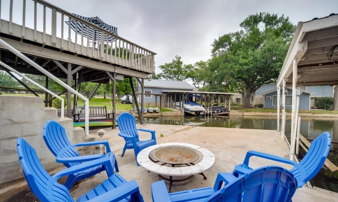 Granite Shoals House | Picturesque Lakefront Escape in Granite Shoals with Dock