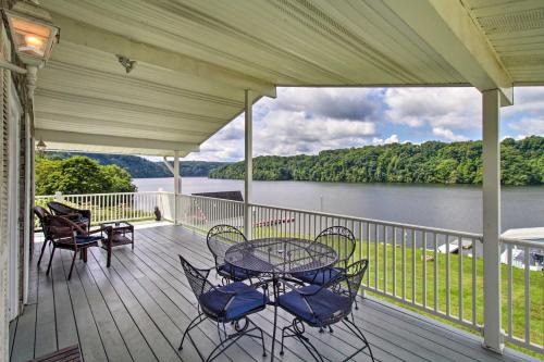 Ingles House | Scenic Hiwassee Home with Private Dock and Family Amenities