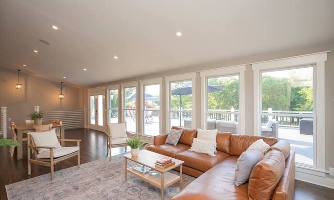 Gallatin House | Lakefront Home: Game Tables, Boat Dock & Perfect Reviews!