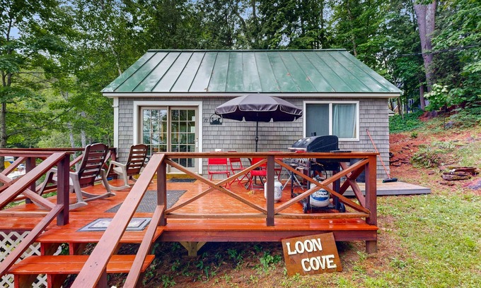 Oakland Cabin | Lakefront Retreat on McGrath Pond - Family Friendly Escape