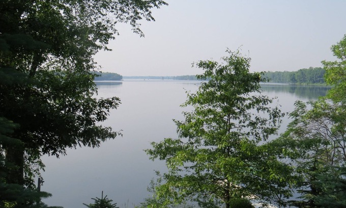 Rice Lake House | Scenic Lakefront Home with Dock & 9.8/10 Guest Rating