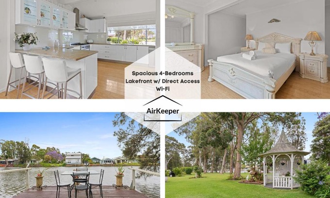 Chittaway Bay House | Idyllic Lakefront Home with Direct Access to Ourimbah Creek