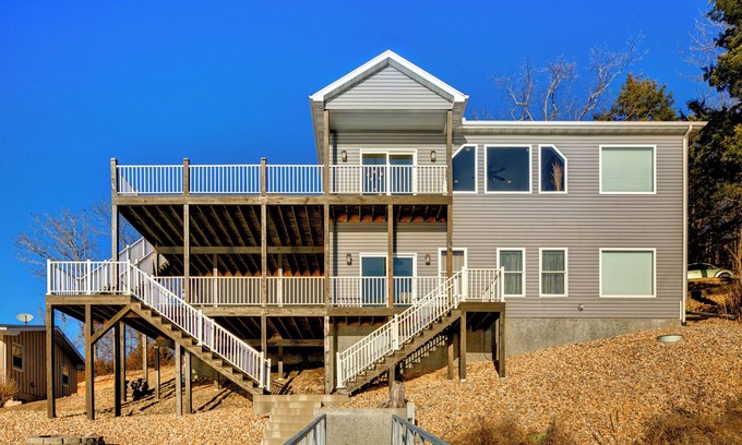 Gravois Mills House | Lakefront Home with Breathtaking Views and Pool Access