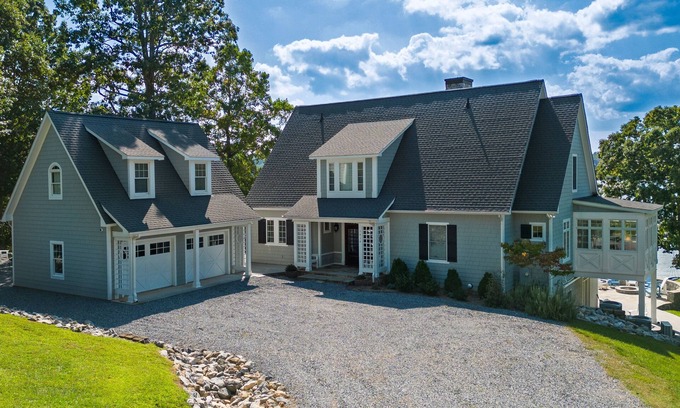 Moneta House | Lakefront Retreat with Breathtaking Views and Fun Amenities