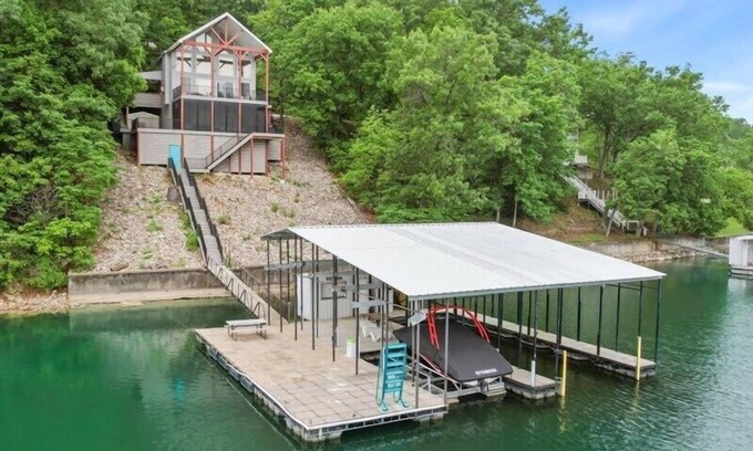 Osage Beach House | Lakefront Retreat with Private Dock and Family-Friendly Amenities