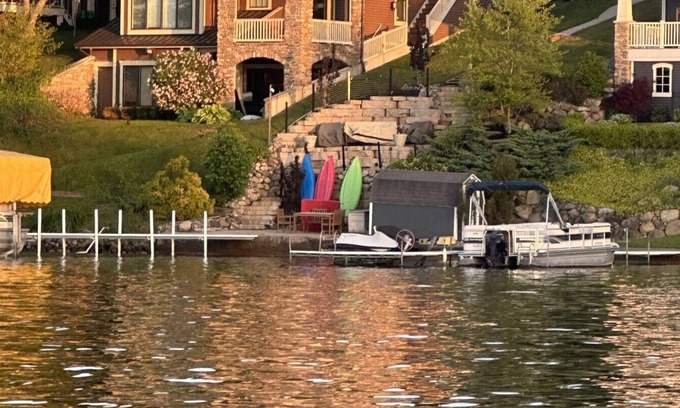 Angola House | Lakefront Large Executive Home - Summer, Fall, Winter and Spring Glorious Views!