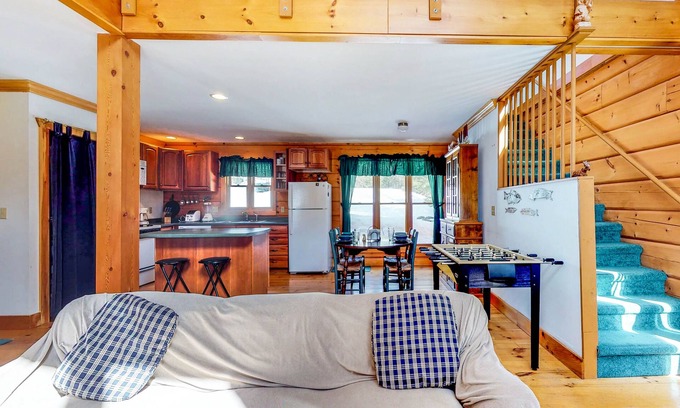 Kokadjo House | Lakefront Lodge: Pet-Friendly Retreat with Dock & Spa