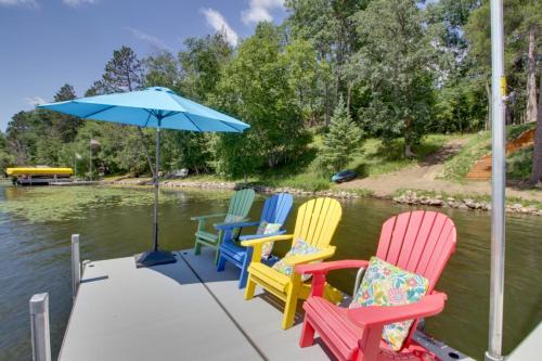 Nevis House | Escape to Nevis Cabin with Boat Dock & Pet-Friendly Amenities