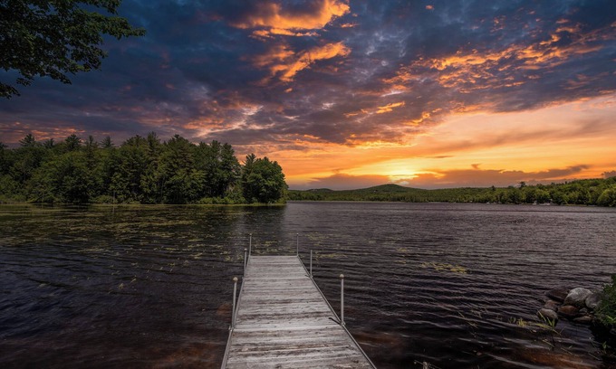 Gilmanton House | Lakefront Retreat: Pet Friendly with Dock & Breathtaking Views
