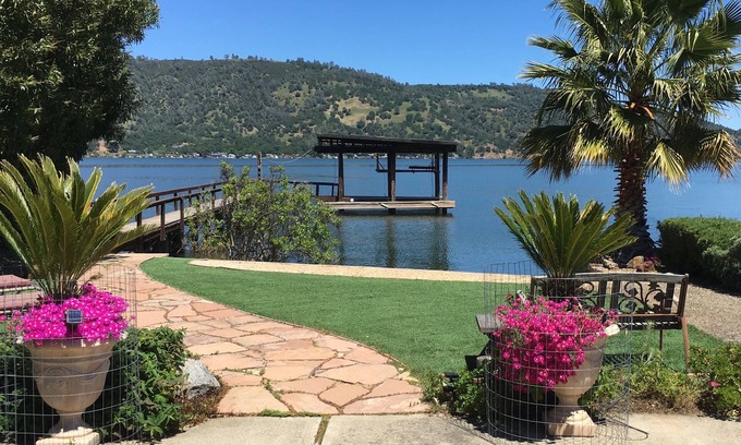 Clearlake House | Pet-Friendly Lakefront Retreat with Private Beach & Dock