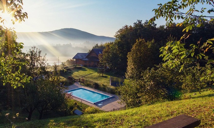 Ogulin Villa | Tranquil Lakefront Villa Jelenic with Pool & Spa in Croatia